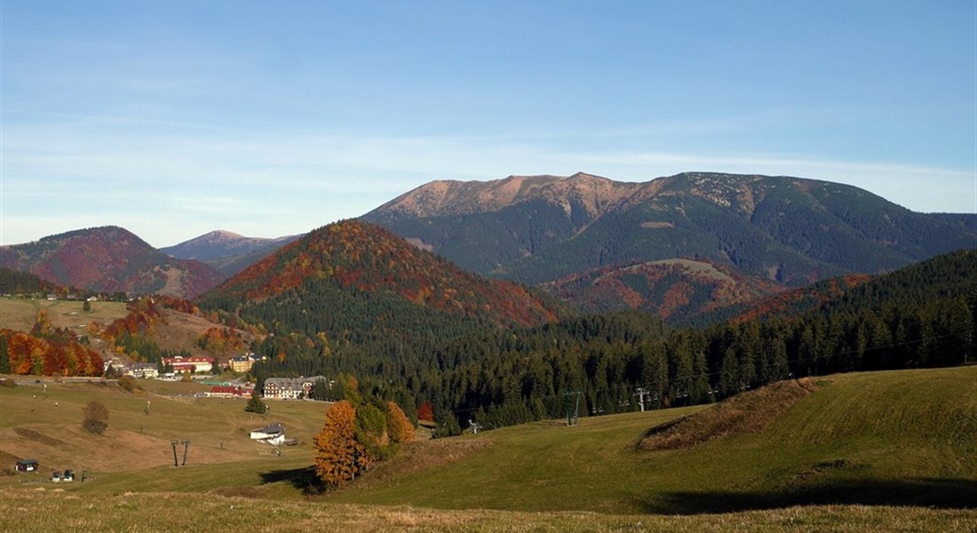 Nízké Tatry - Slovenská republika Nízké Tatry - pohled na hory
