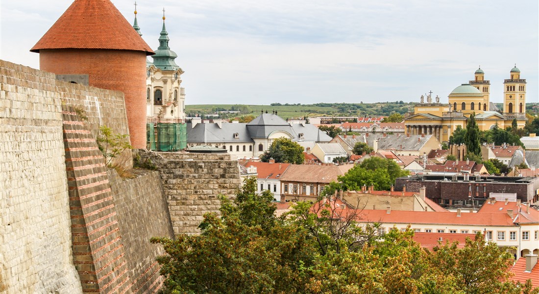 Eger - Maďarsko Eger výhled z egerského hradu