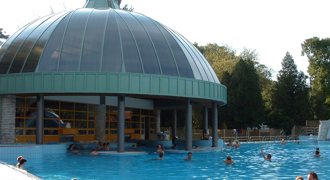 Eger - Maďarsko Eger venkovní bazén 6