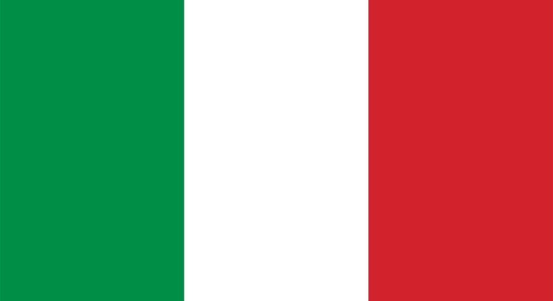 Itálie - státní vlajka Itálie