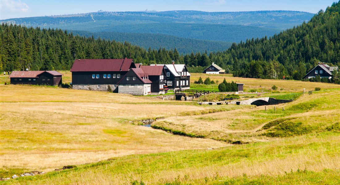 Jizerské hory - Česká republika Jizerské Hory - Horská vesnička