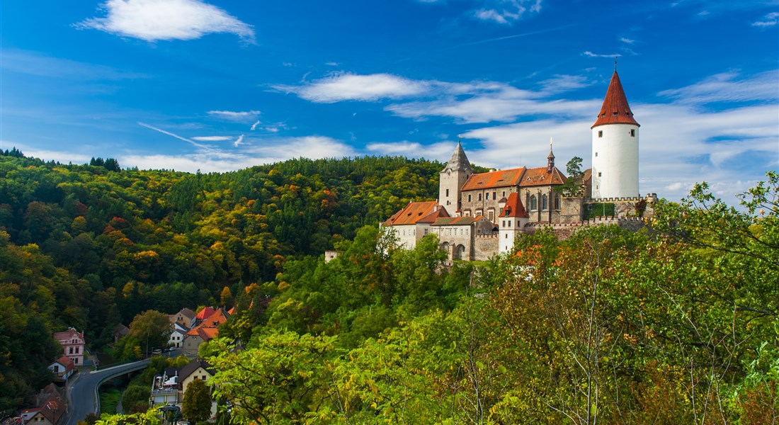 Střední Čechy - Česká republika Střední Čechy- hrad Křivoklát