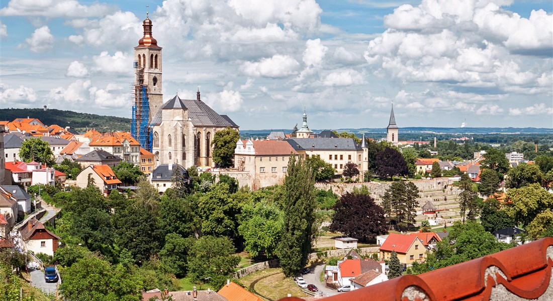 Střední Čechy - Česká republika Střední Čechy Kutná Hora - pohled na město