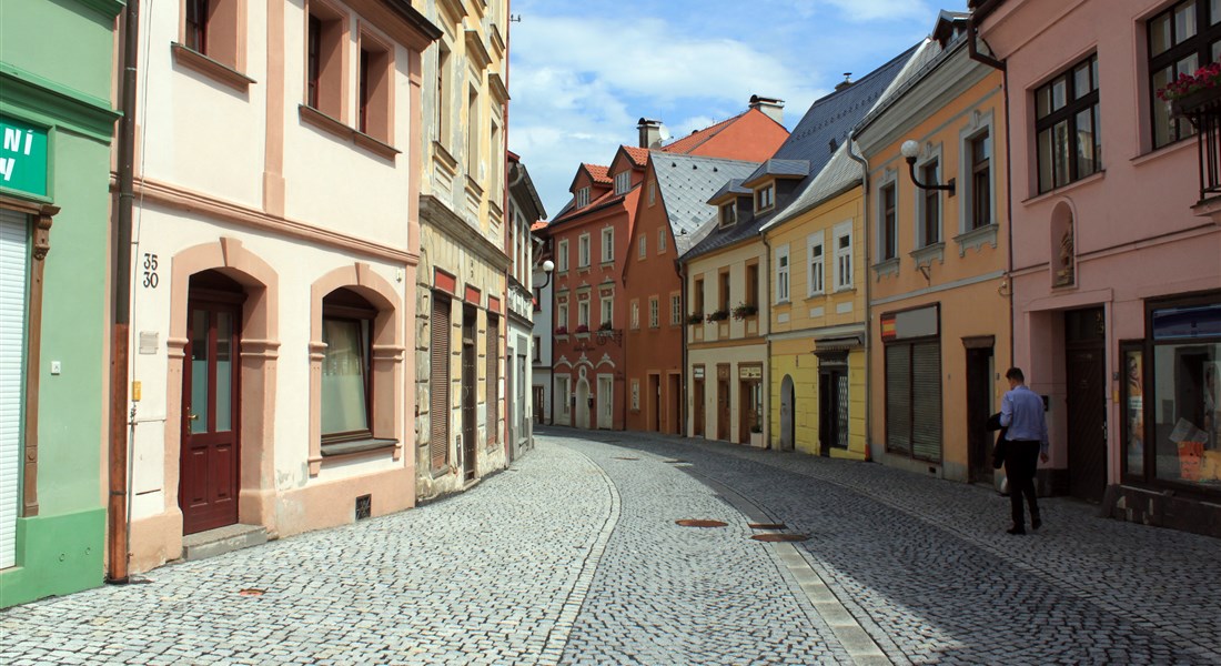 Západní Čechy - Česká republika Západní Čechy Loket - centrum města