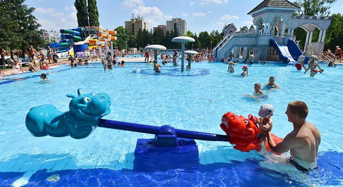 Eger - Maďarsko Eger bazén pro děti 5