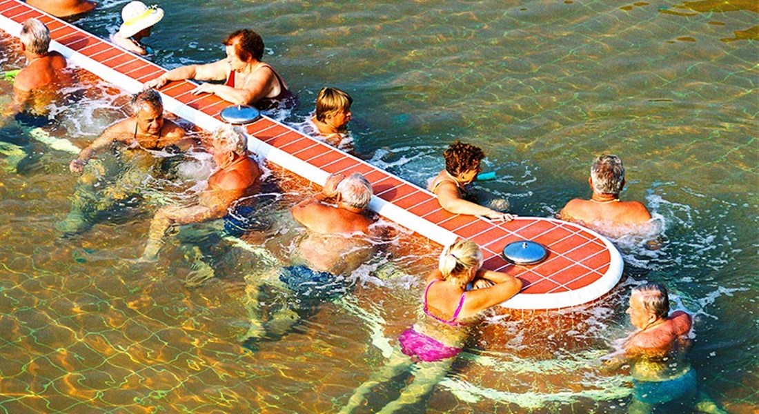Hajdúszoboszló - Maďarsko Hajdúszoboszlo termální bazén 4