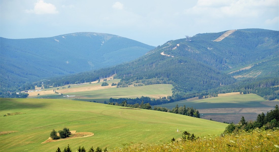 Orlické hory - Česká republika Orlické hory podhled do krajiny