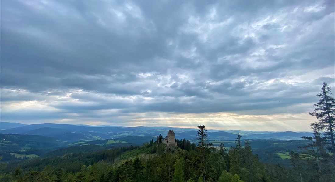 Šumava - Česká republika Šumava - Hrad Kašperk