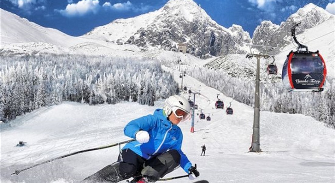 Vysoké Tatry - Slovensko Vysoké Tatry - lyžování Lomnický Štít