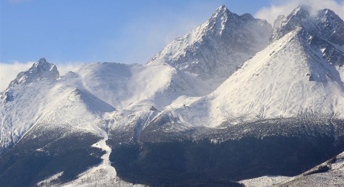 Vysoké Tatry - Slovensko Vysoké Tatry - zimní pohled