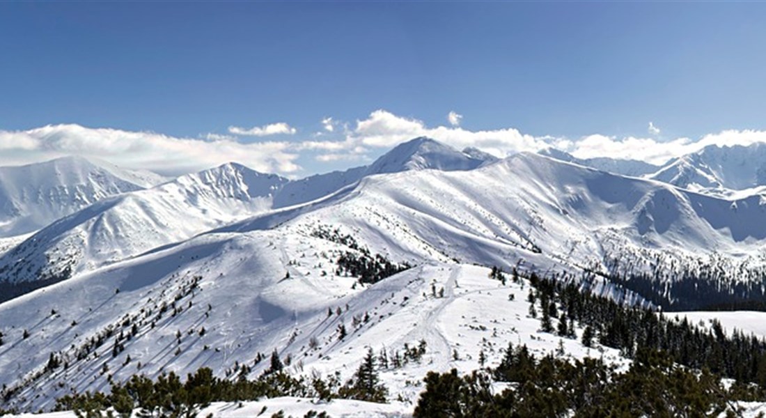 Vysoké Tatry - Slovensko Vysoké Tatry - zimní pohled