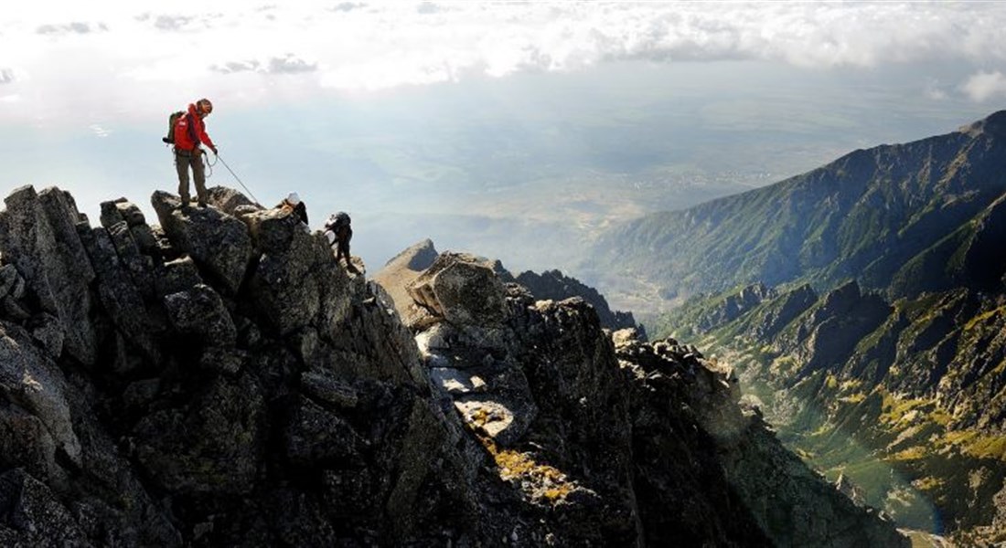 Vysoké Tatry - Slovensko Vysoké Tatry - výstup na vrchol