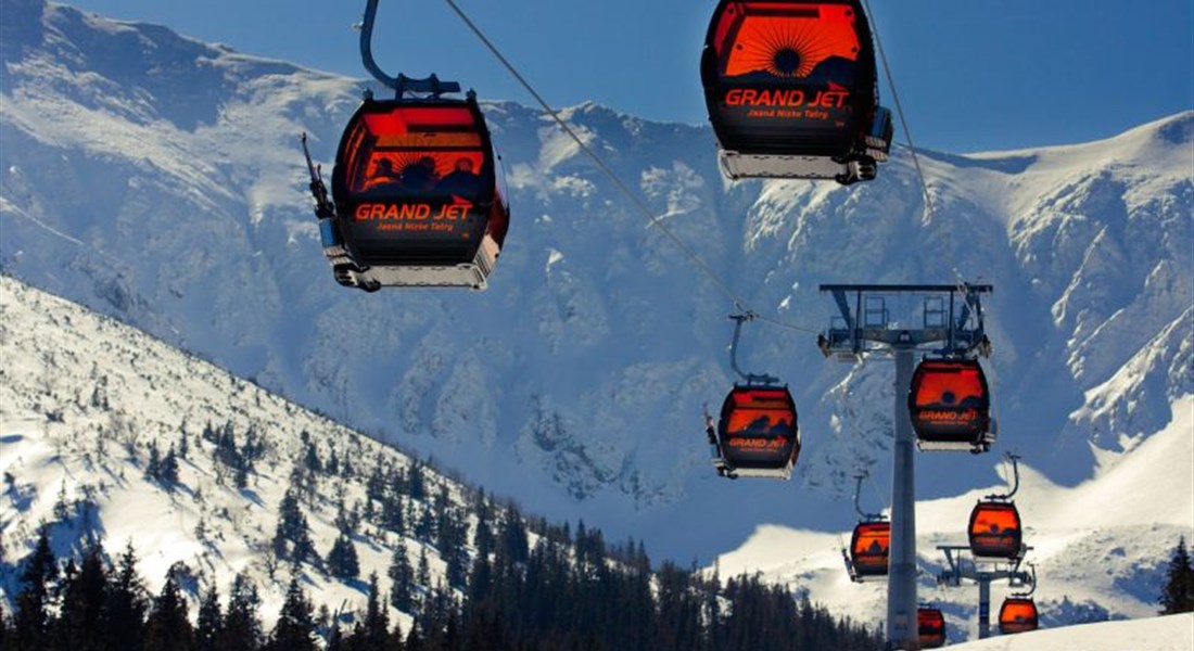 Nízké Tatry - Slovenská republika Nízké Tatry - Jasná - lanovky