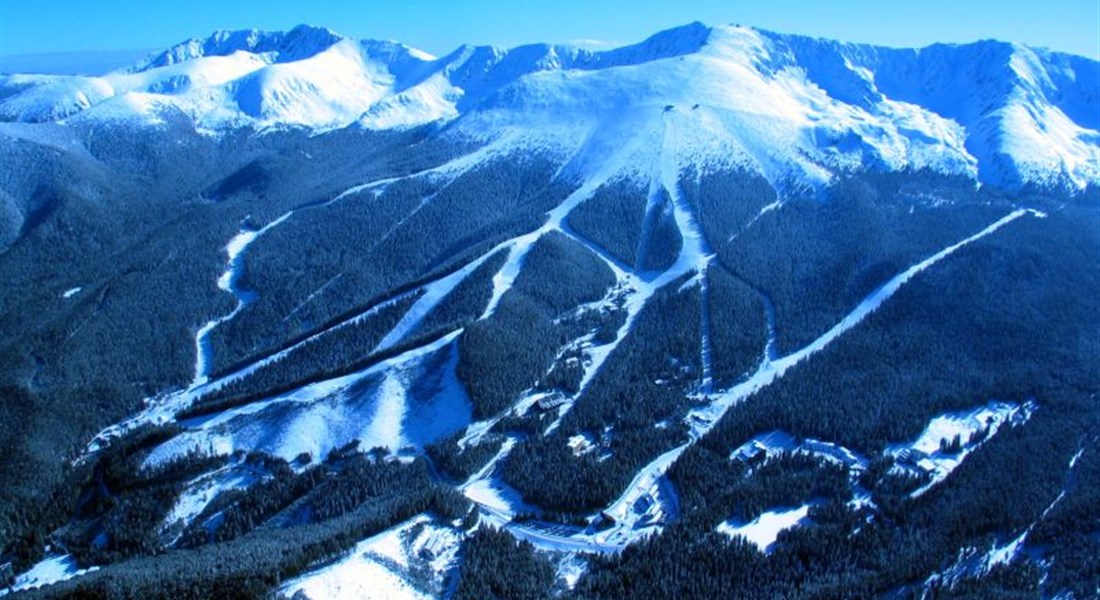 Nízké Tatry - Slovenská republika Nízké Tatry - pohled na svahy