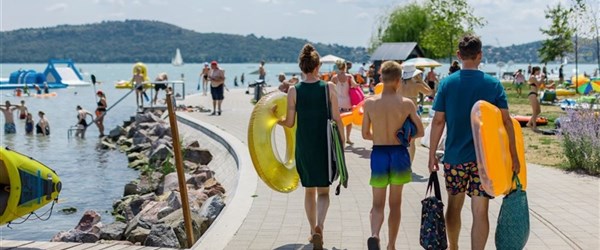 Dovolená s dětmi: vyzkoušejte nejlepší pláže Balatonu!