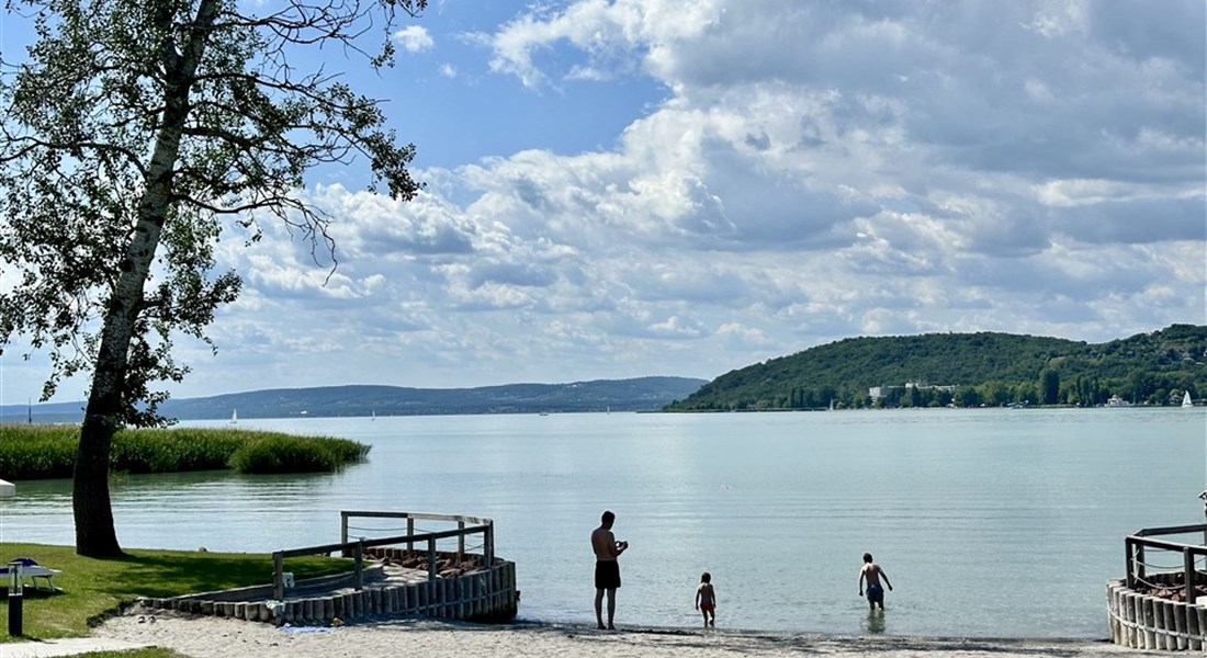 Balaton - Maďarsko - Balaton - pláž