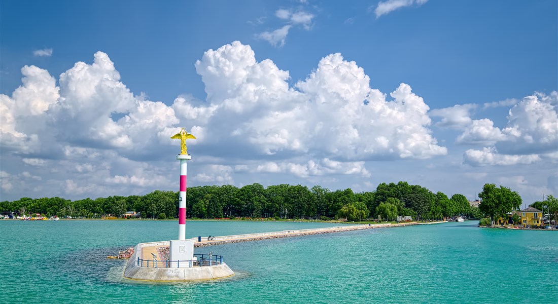 Balaton - Maďarsko Balaton- molo