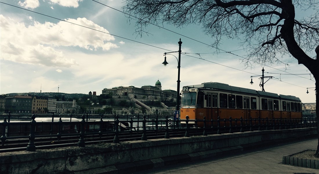 Budapešť - Maďarsko Budapešť - pohled na město