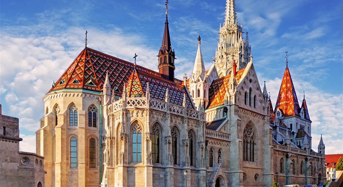 Budapešť - Maďarsko Budapešť - Matyášův chrám