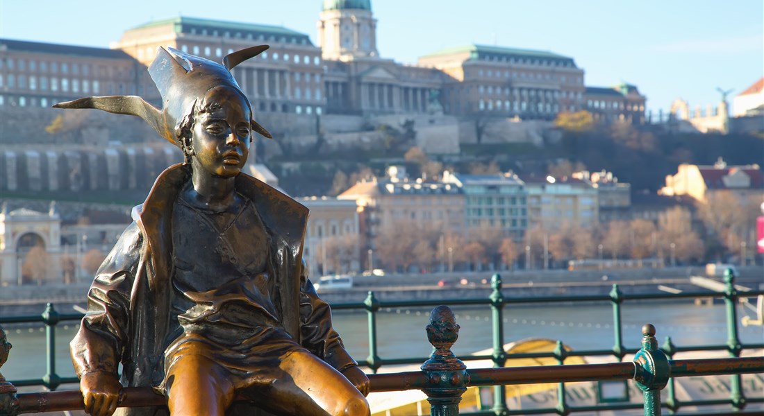 Budapešť - Maďarsko Budapešť-socha