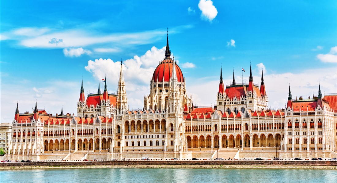 Budapešť - Maďarsko Budapešť- parlament
