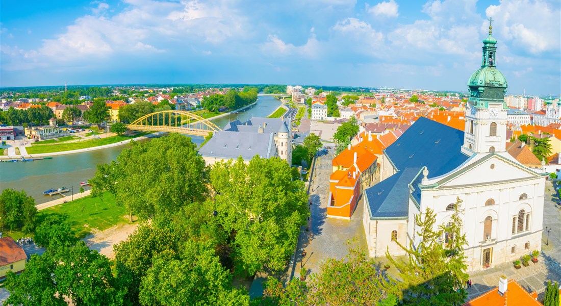 Győr - pohled na okolí