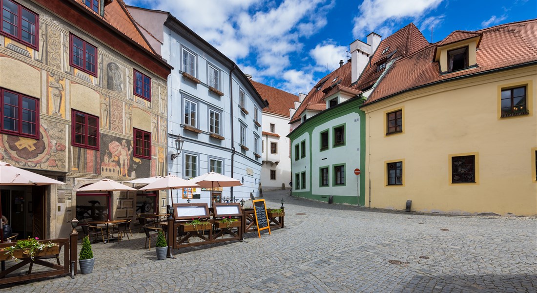 Jižní Čechy - Česká republika Jižní Čechy Český Krumlov - Staré uličky