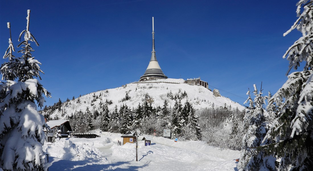 Severní Čechy - Česká republika Severní Čechy Liberec - zima