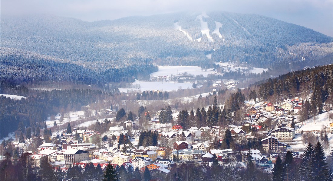 Šumava - Česká republika Šumava - Železná ruda zima