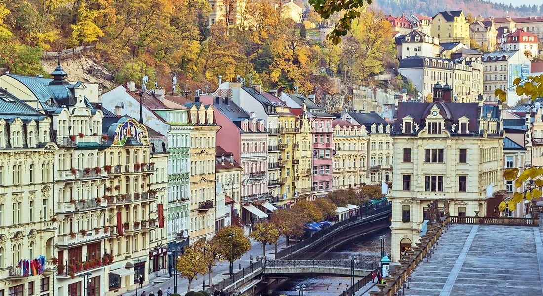 Západní Čechy - Česká republika Západní Čechy Karlovy Lázně - centrum