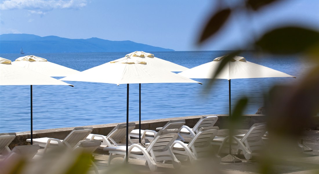 Istrie - Chorvatsko Istrie Opatija Hotel Belvedere - Pláž