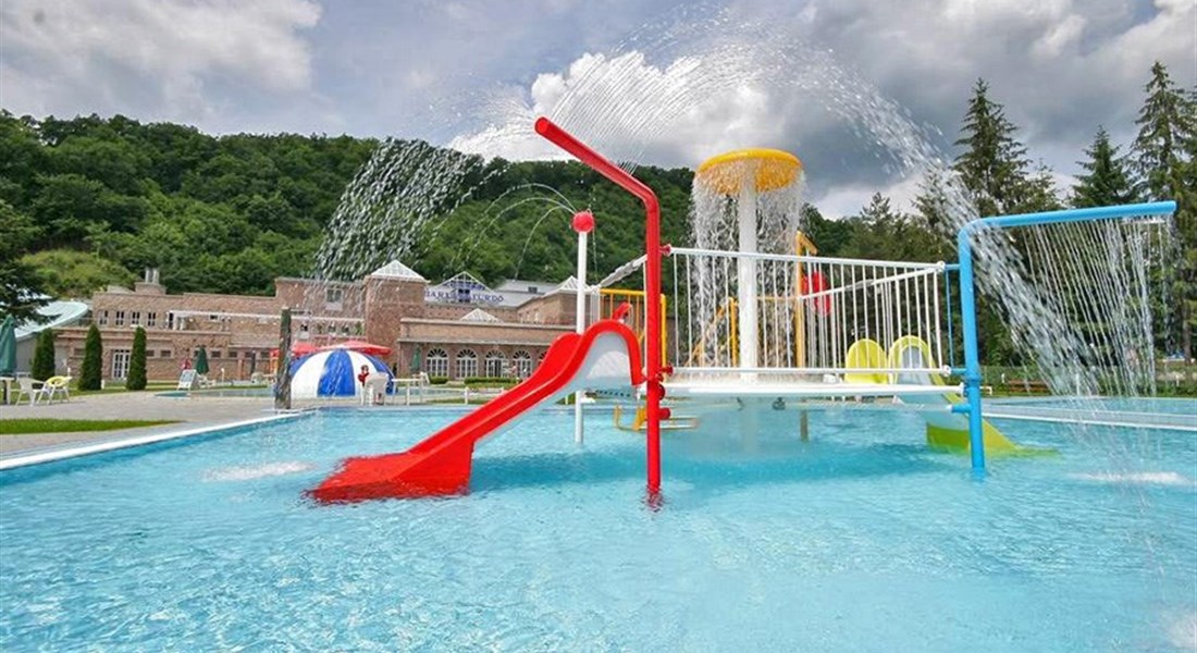 Miskolctapolca - Maďarsko Miskolctapolca dětský bazén