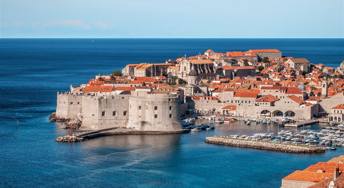 Jižní Dalmácie - Chorvatsko Jižní Dalmácie pohled na město Dubrovník