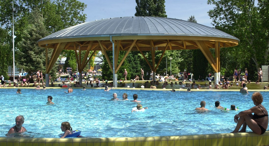Bük - Maďarsko Bük lázně Bükfürdö venkovní bazény 5