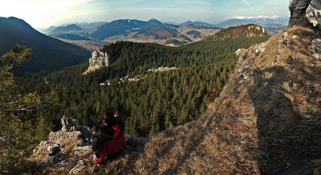 Malá Fatra - Výhled na Veľký Choč